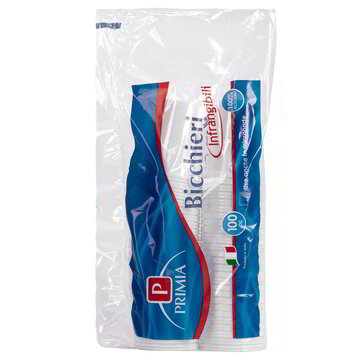 BICCHIERI PLASTICA 200 CC PRIMIA PZ. 50+50 Tigros Spesa Online Piatti, bicchieri e posate di plastica Tigros Spesa Online