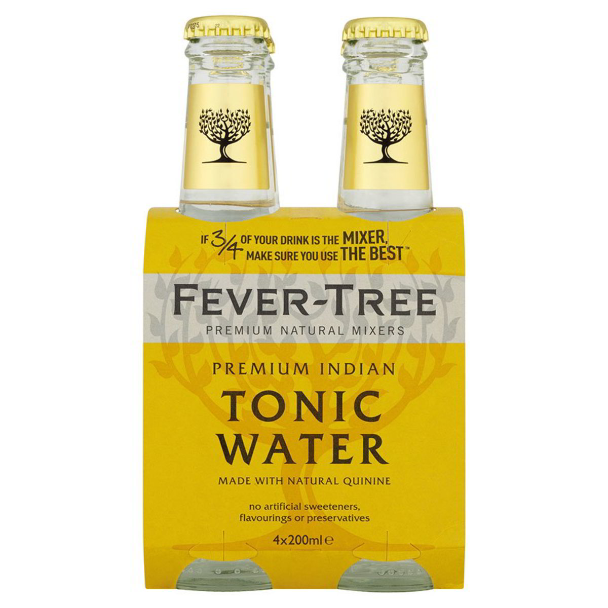 TONIC WATER PREMIUM INDIAN FEVER TREE CL.20X4 Tigros