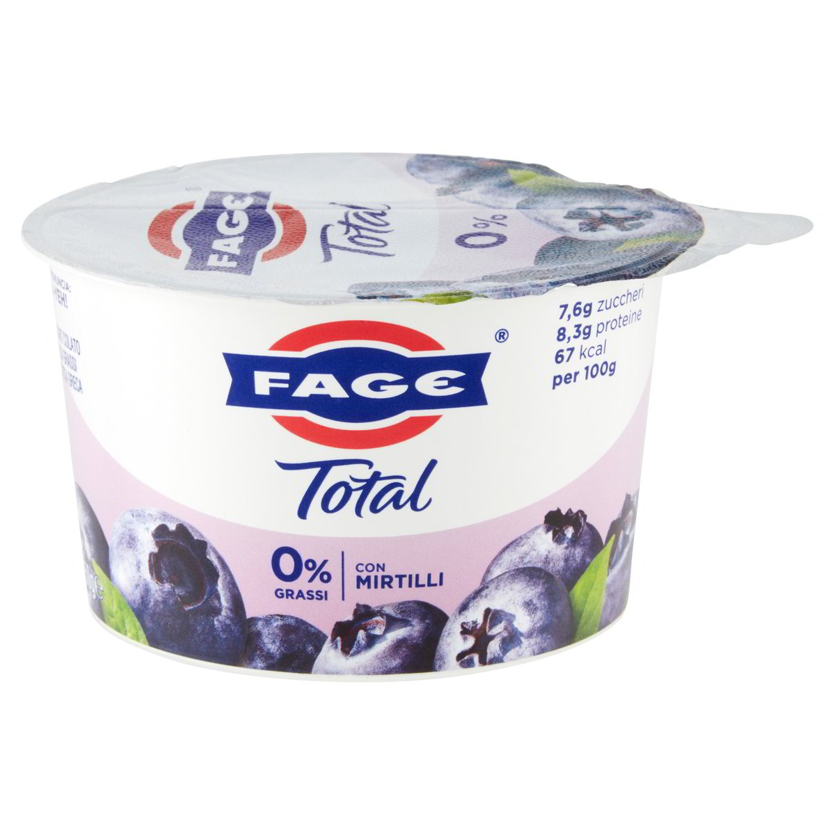 YOGURT MIRTILLO SPLIT 0 FAGE TOTAL GR.150 Tigros