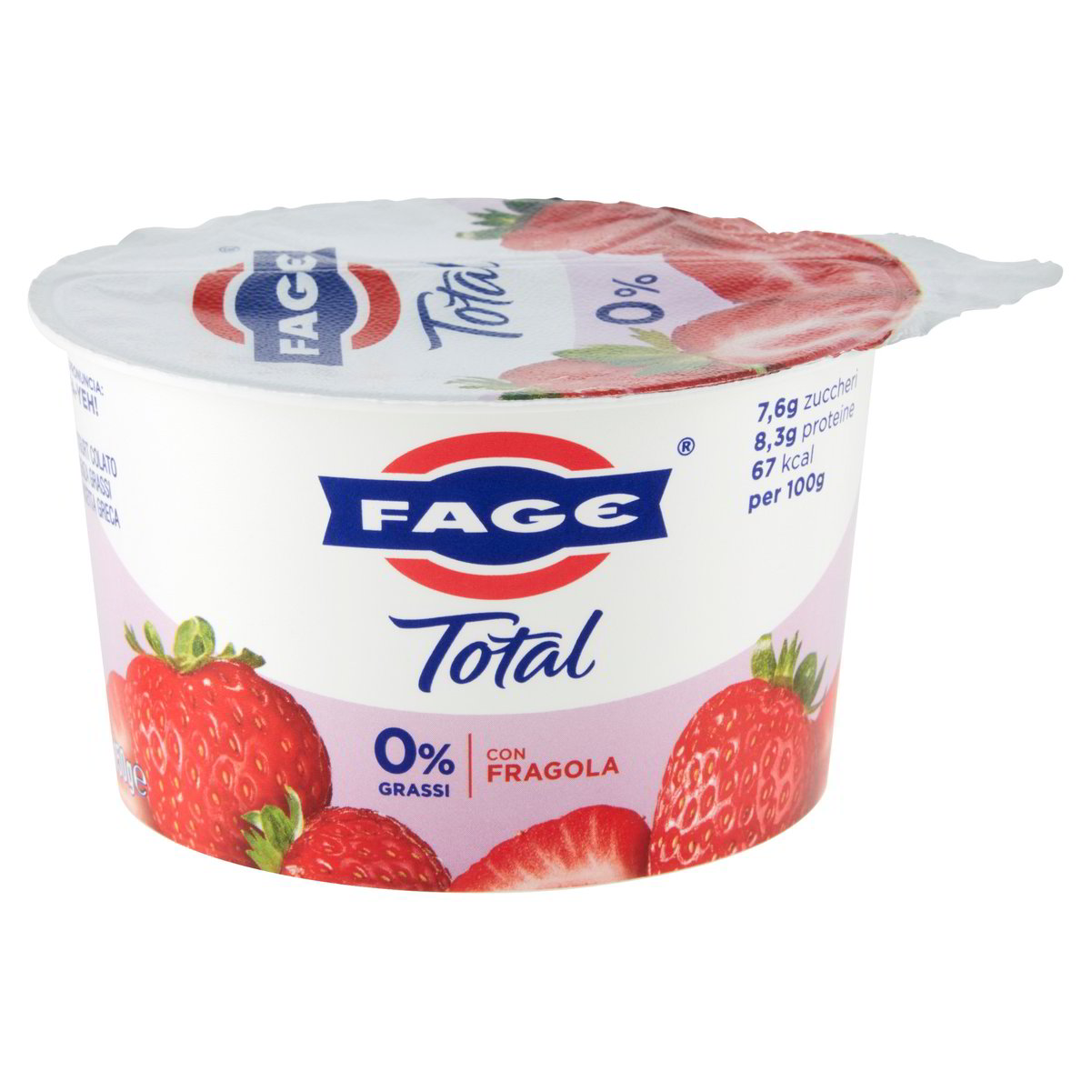 YOGURT FRAGOLA SPLIT 0 FAGE TOTAL GR.150 Tigros