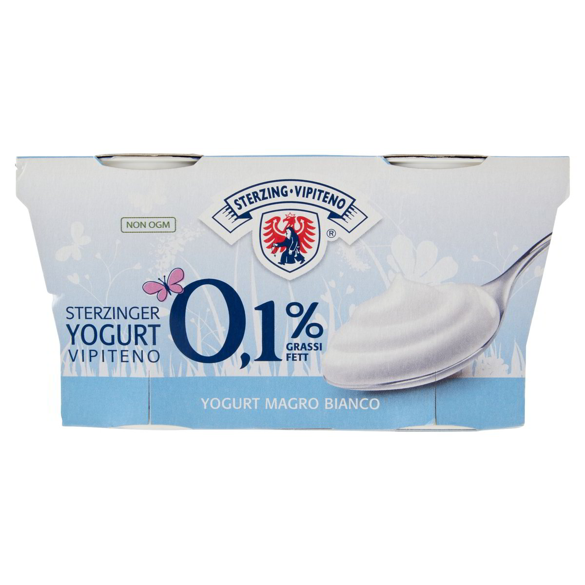 YOGURT MAGRO 0,1 BIANCO STERZING VIPITENO GR.125X2 Tigros