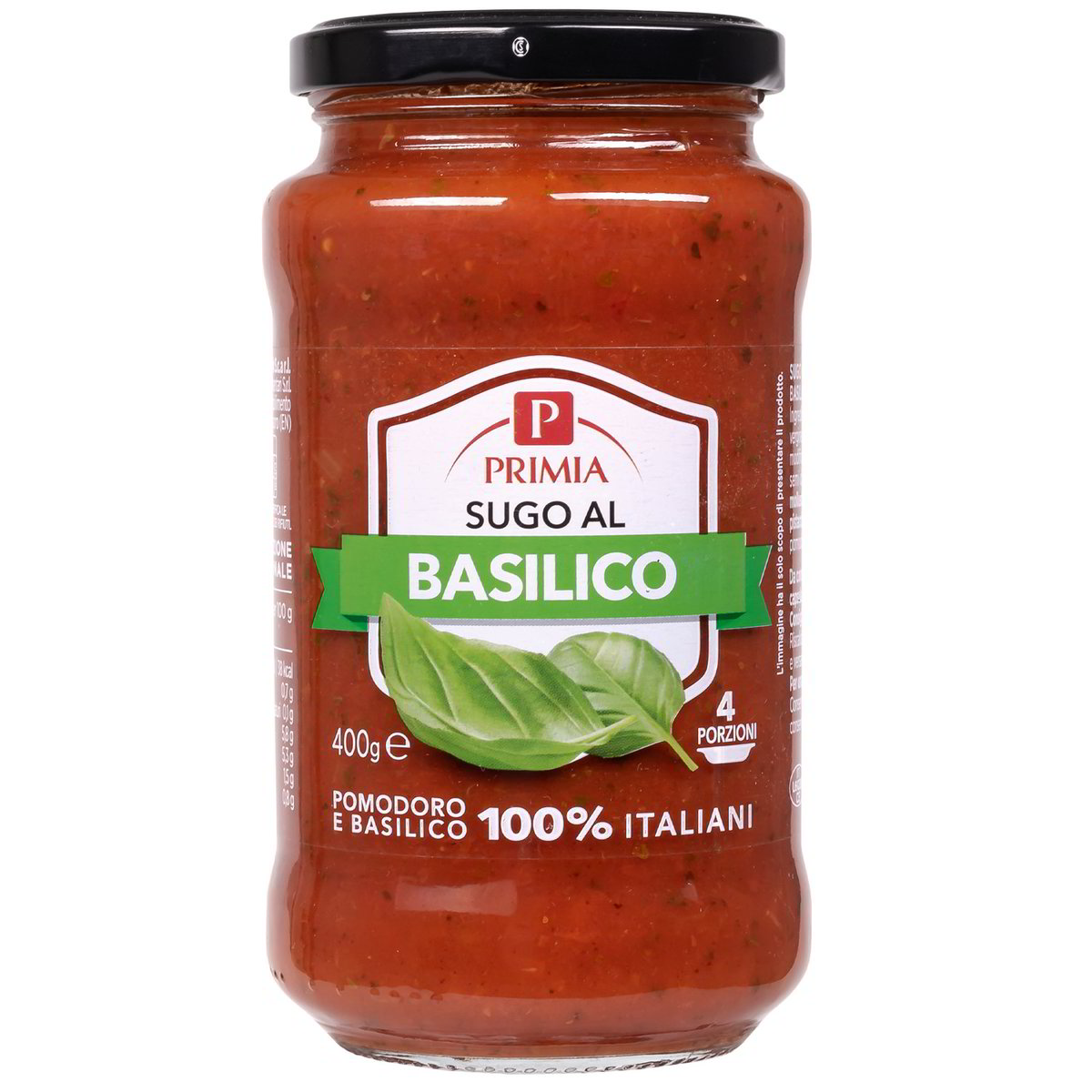 SUGO AL BASILICO PRIMIA 400 g - Tigros