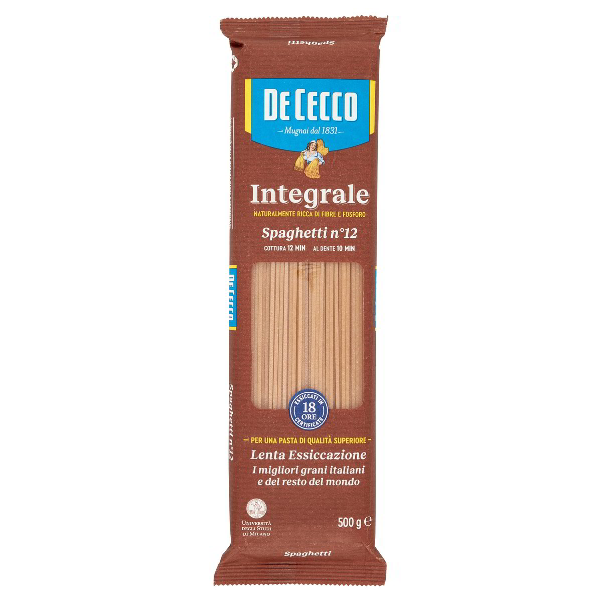 SPAGHETTI INTEGRALI DE CECCO 500 g - Tigros
