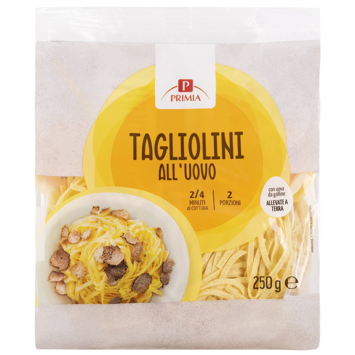 TAGLIOLINI ALL UOVO PRIMIA 250 G Tigros TAGLIOLINI ALL UOVO PRIMIA 250 G Tigros